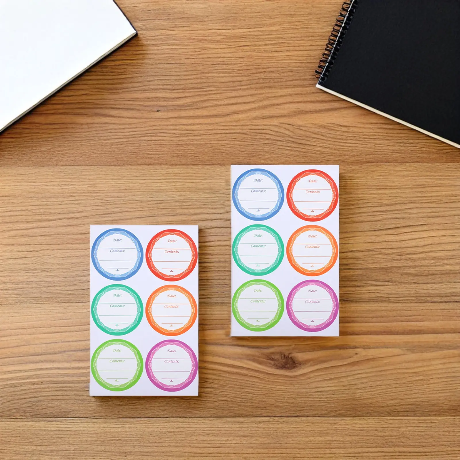 80Sheets Waterproof Date Stickers for Kitchen Containers Glass Jars Mason Jars Freezer Fridge Labels Self Adhesive Removable