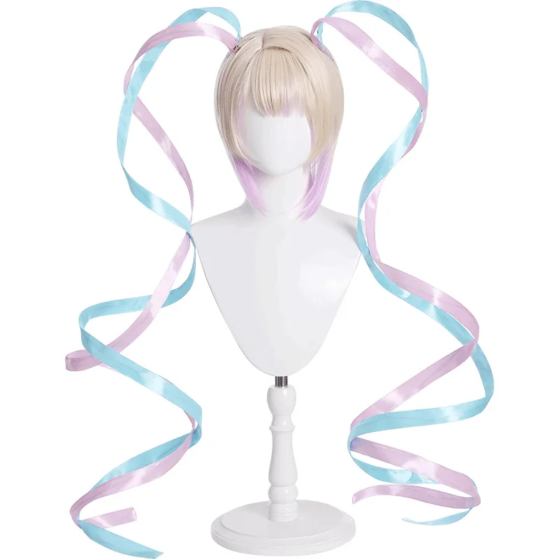 Kostum Cosplay malaikat OVERDOSE gadis permainan jarum Set lengkap pakaian setelan pelaut Jk seragam rok warna Laser Wig †