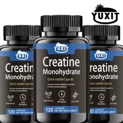 YUXIT  Creatine 3000 mg Monohydrate - Strength, Muscle, Performance Keto-Friendly Adult Nutritional Supplement