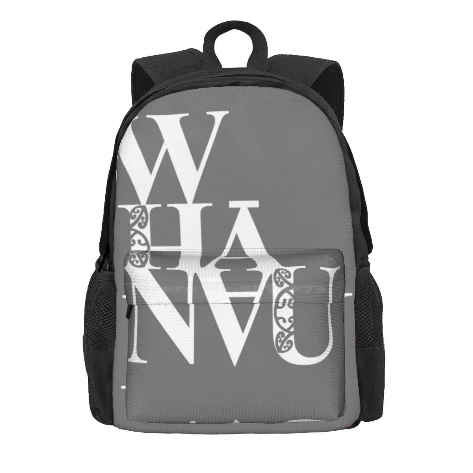 Whanau (Family) Hot Sale Schoolbag Backpack Fashion Bags New Zealand Whanau Aroha Maori Family