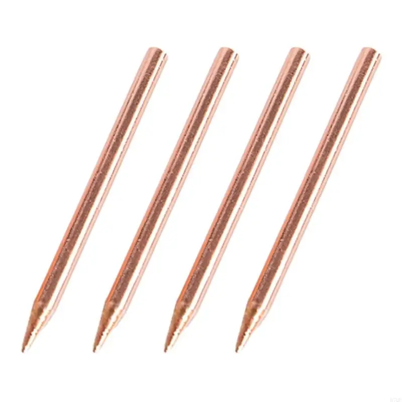 57QF 4PCS 50mm Welding Needle for 18650 Battery Spots Welder Long Service Life