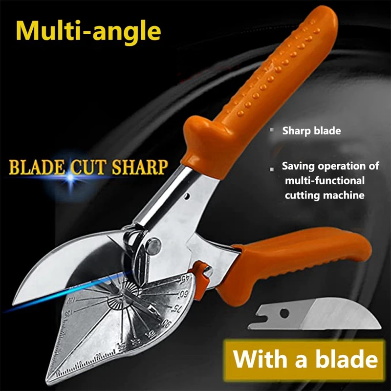 Slot Cut Multi-Function Angle Cut Carpentry Electrician Special Line Cut Multi-Angle Cut 45-135 Degrees Adjustable