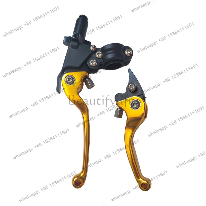 Cross-border spare parts motorcycle modification anti-drop brake clutch handle universal type