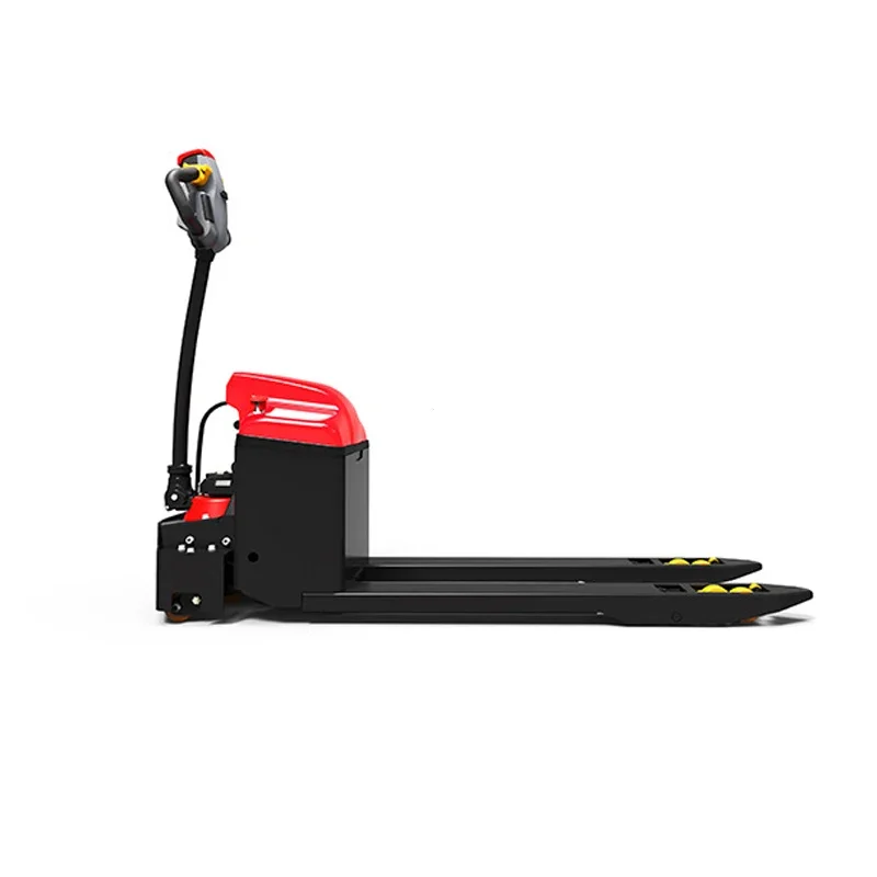 

Hand 1.8 Ton Electric Small Jack Price Full Electric Pallet Truck 1.5ton 1500kg Lithium Battery Powered Pallet Truck