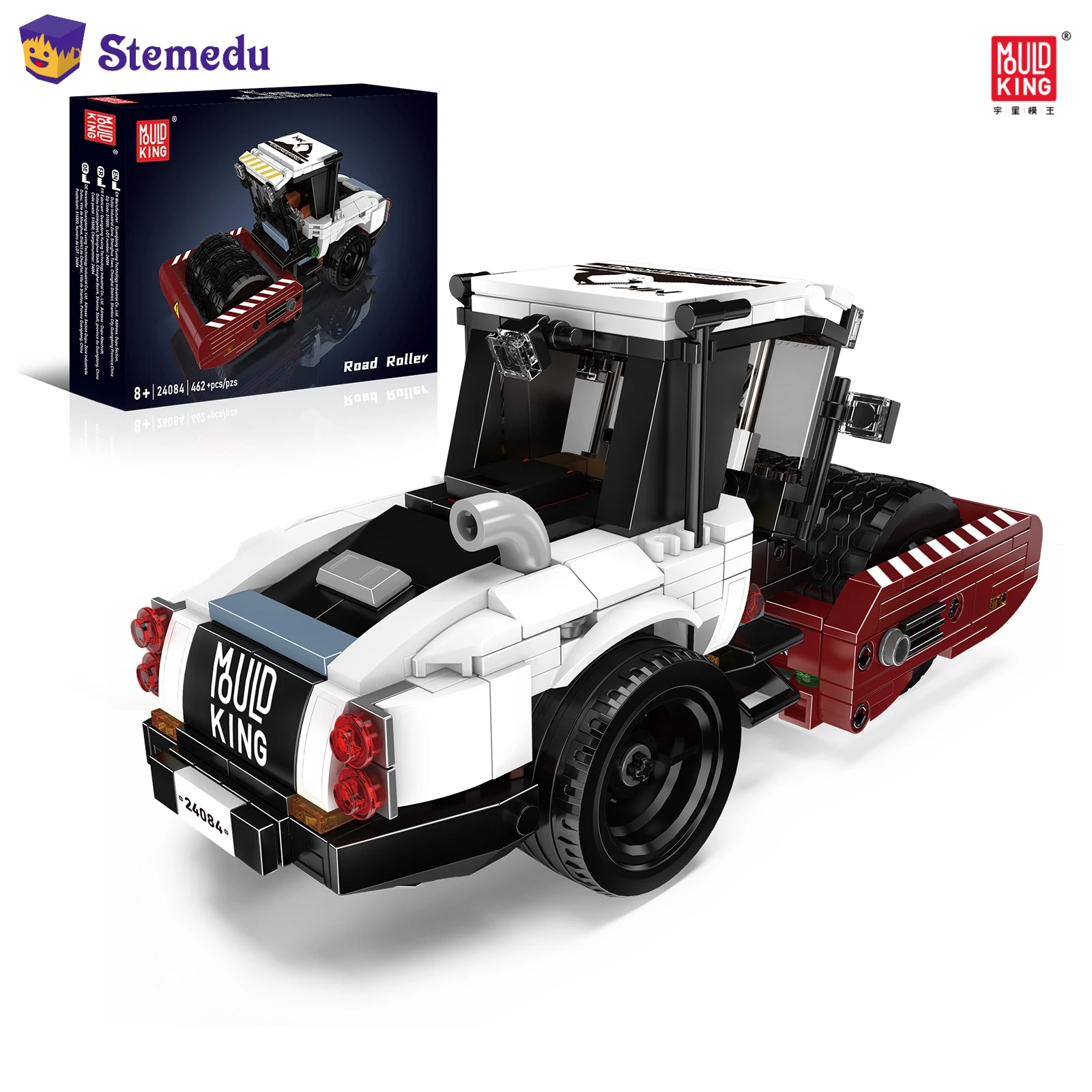 

Mold King Mini World Series 24084 462 шт. мини-строительные блоки дорожный каток модель автомобиля строительная машина игрушка для детей