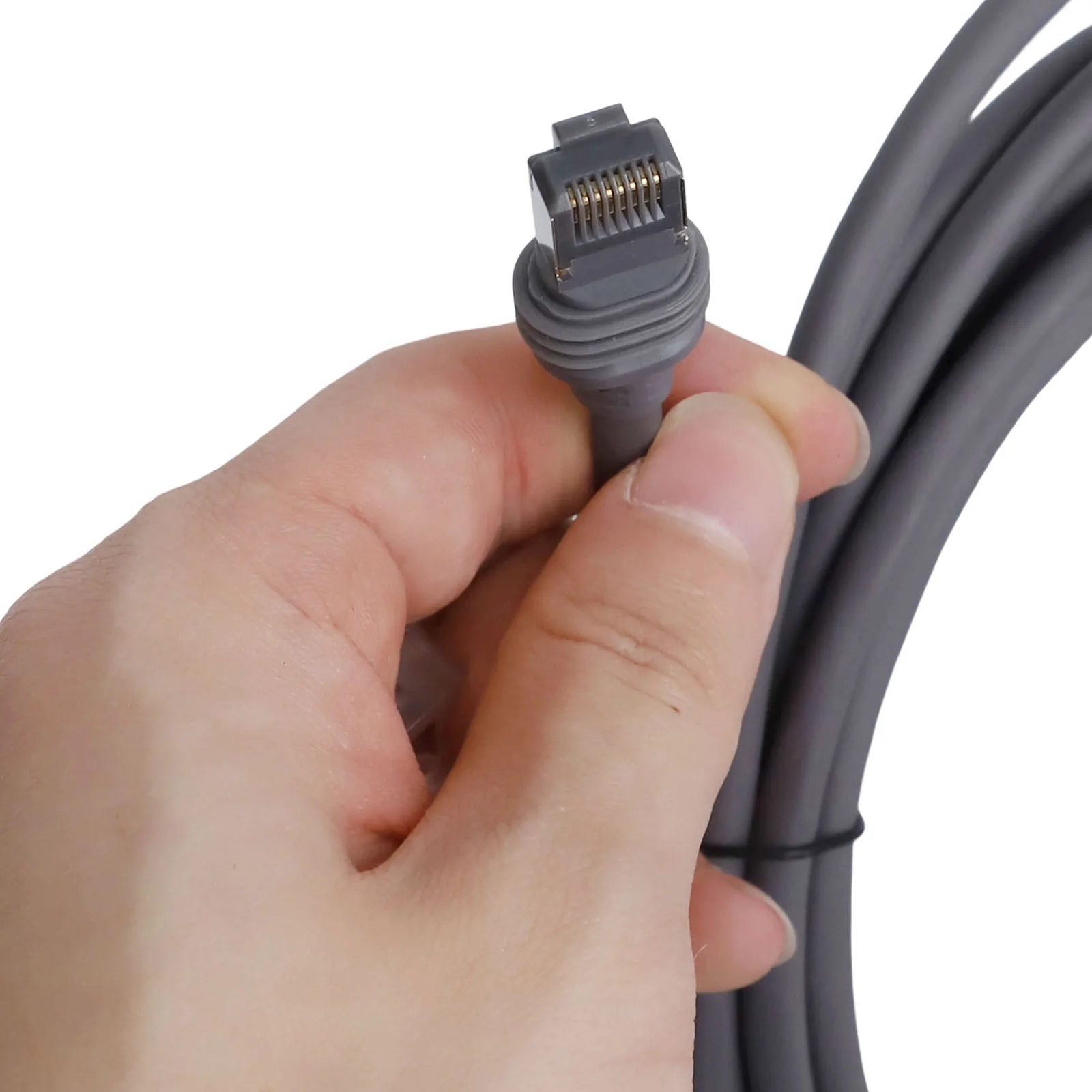 2M 5M 10M 15M Gray CAT6 Gigabit Ethernet Cable For Starlink For Gen3 Router High 1200Mbps Data Transmission Cord Waterproof