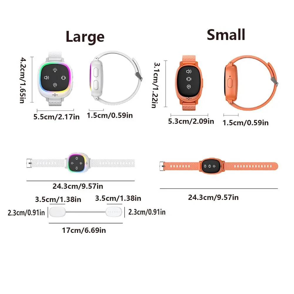 Wearable Wireless Bedwetting Alarm Portable Urine Moisture Alarm USB Rechargeable Hand Worn Vibrating Reminder Device Baby