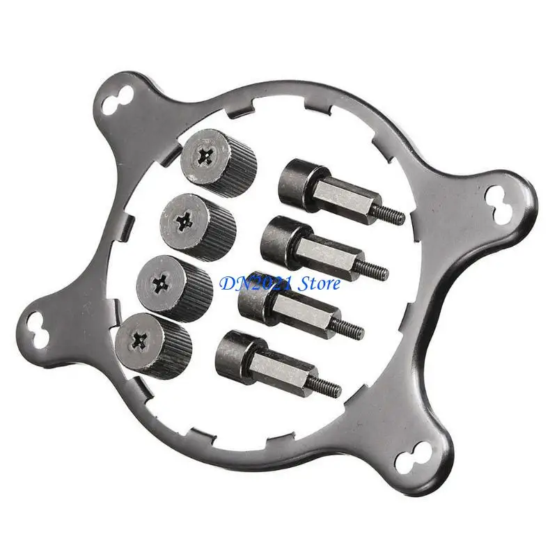 F3KE CPU Fan Bracket Heatsink Accessories Radiator Mount Back Plate Computer For AM4