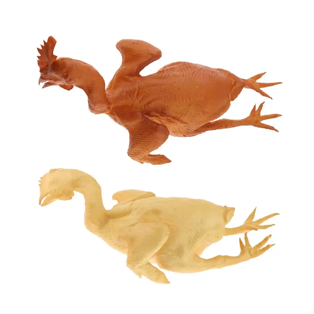 Imitation Kitchen Display Food Toys Realistic PVC Fake Roast Chicken Decorative Model for Bakery Hotel Showcase