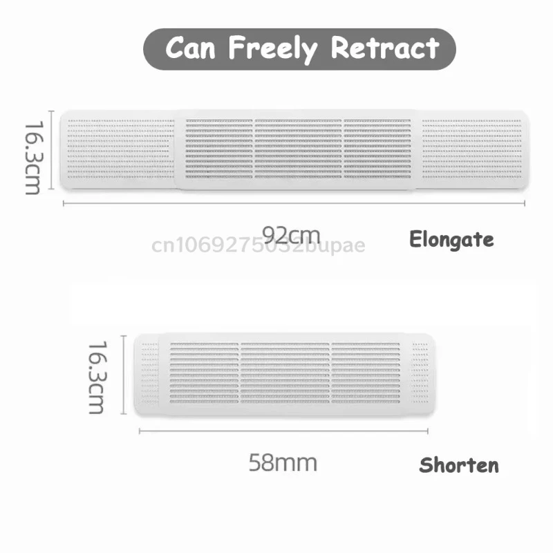 Scalable Wall Mounted Air Conditioner Cover Wind Deflector Air Conditioning Windshield, Anti-Direct Blowing Universal Household