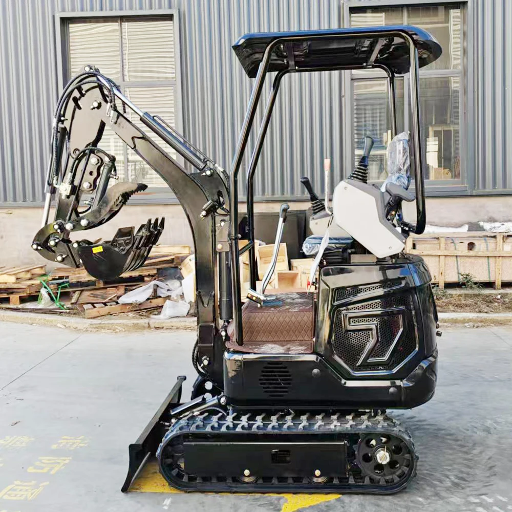 Fabrieksdirecte verkoop 1.2T minigraver, aanpasbaar, CE-gekeurd & technische ondersteuning geleverd