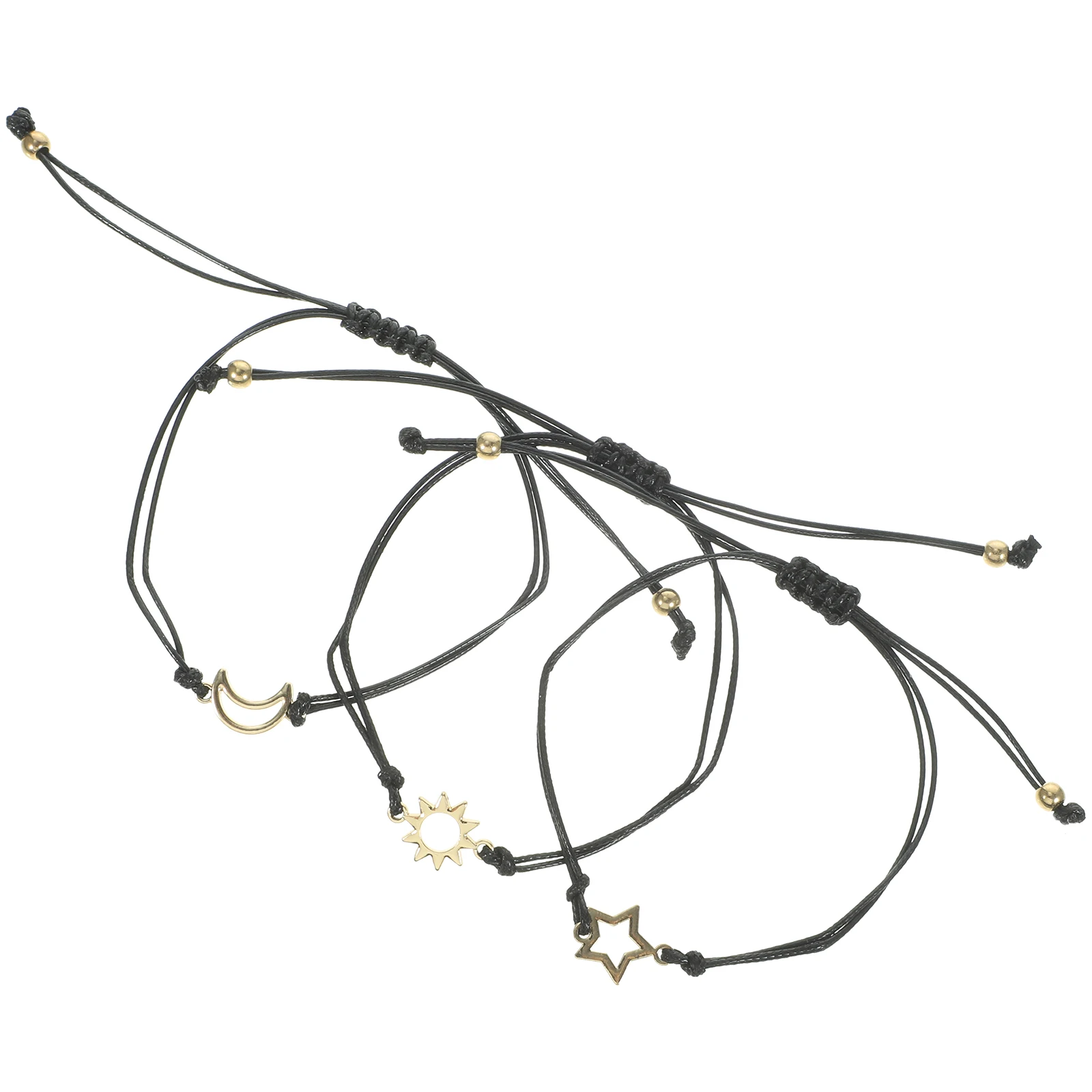 

3pcs Creative Chain Portable Wrist Set Friends Women Bracelet Bracelet Party Gifts Women Metal Charm Bracelets Accessories