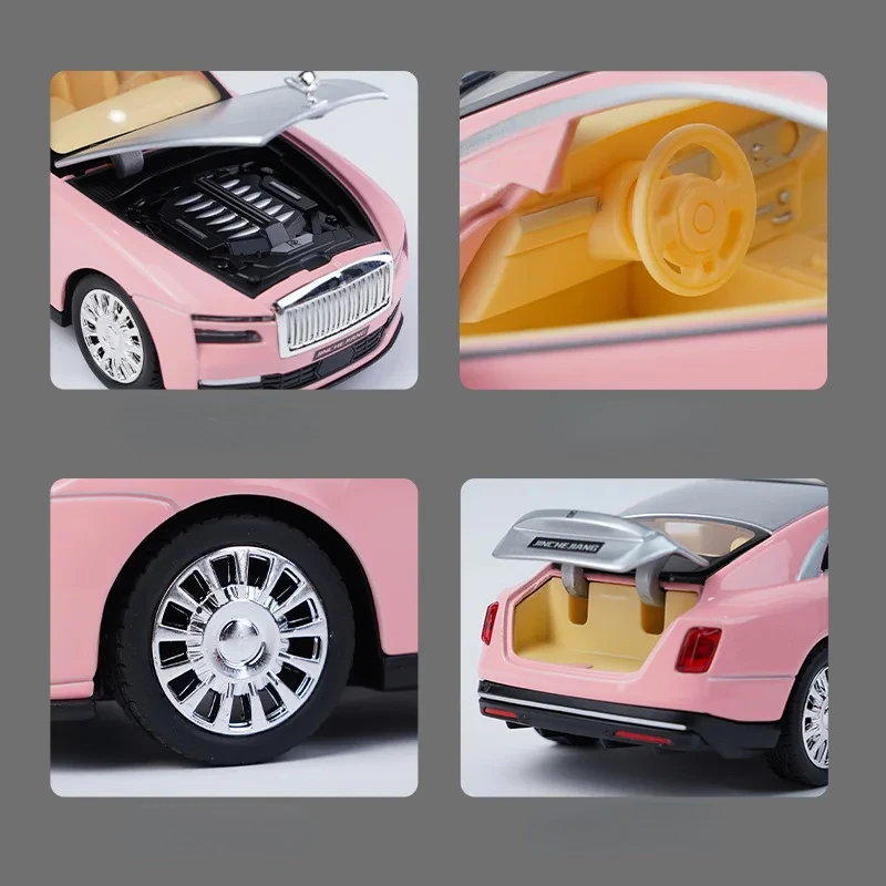 1:32 Rolls Royce SPECTRE Alloy Models Cars Toys Simulation Metal Diecasts Sound Light Toy car Gifts For Kids Collection ﻿A848