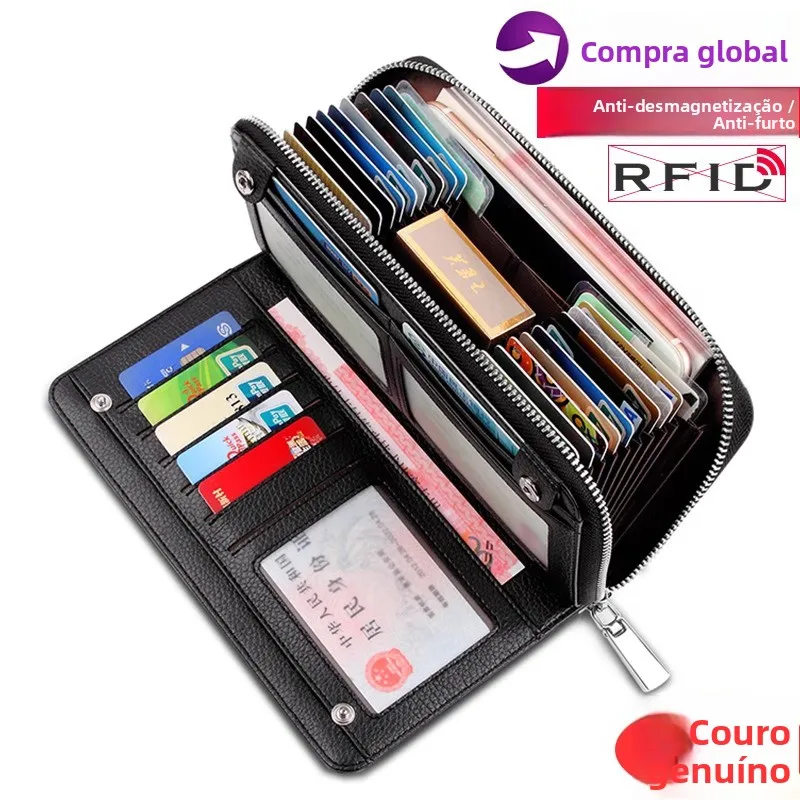 portafoglio-lungo-in-pelle-da-uomo-williampolo-grande-capacita-porta-carte-multifunzionale-stile-business-semplice-in-poliestere