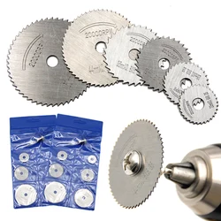 7pc Woodworking Metal Cutting Blade Electric Drill Circular Saw Blade High-speed Steel Electric Grinder Small Saw Blade Tool Set