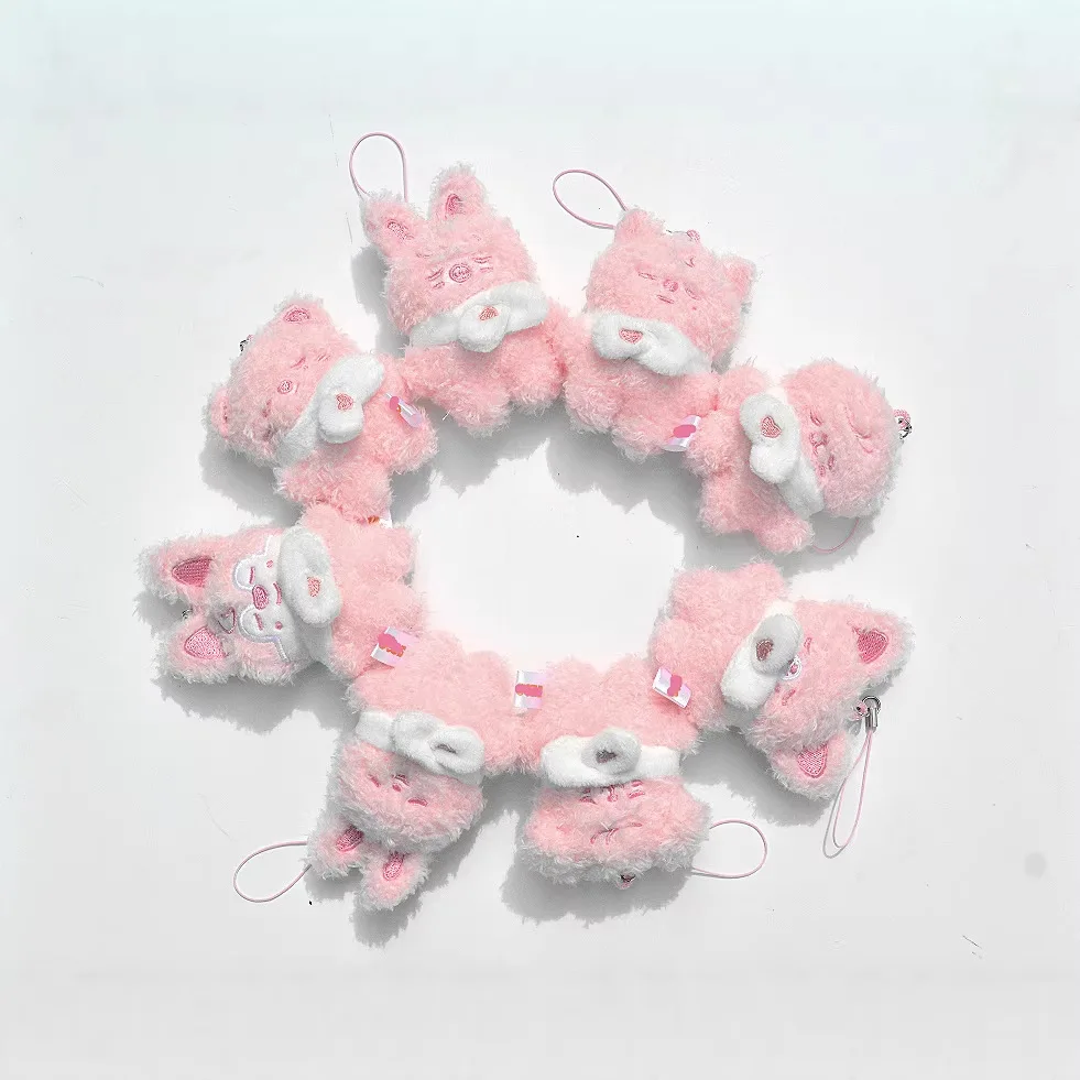 

Новая мини-плюшевая кукла-брелок SKZoo Staykids, 5 см, подвеска для сумки, детский подарок