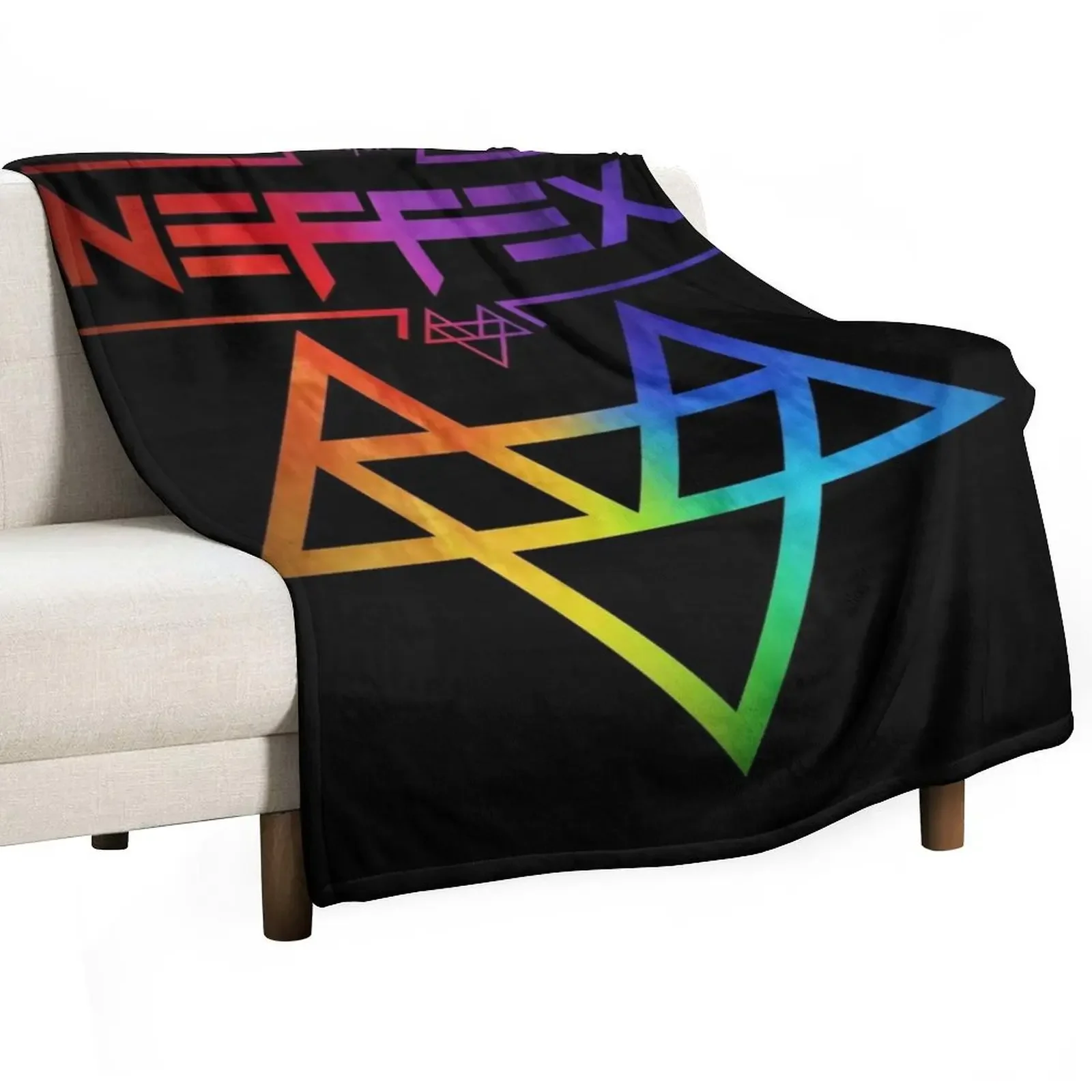

neffex-rainbow Throw Blanket Tourist for winter Blankets