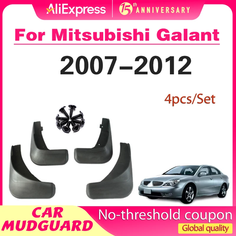 

For Mitsubishi Galant 2007-2024 2008 2009 2010 2012 2013 2014 2022 2023 Fender Mudflaps Splash Guards Mudguards Mud Flaps car