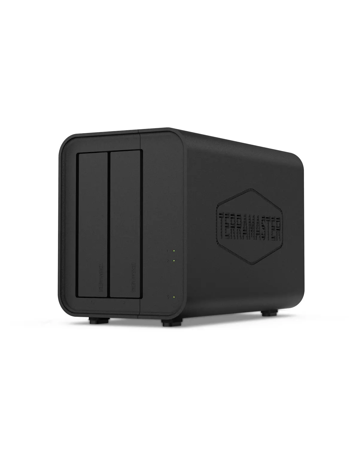 TERRAMASTER F2-424 NAS Storage 2Bay - Quad-Core, 8GB, 2.5GbE Port , Network Attached Storage with High Performance (Diskless)