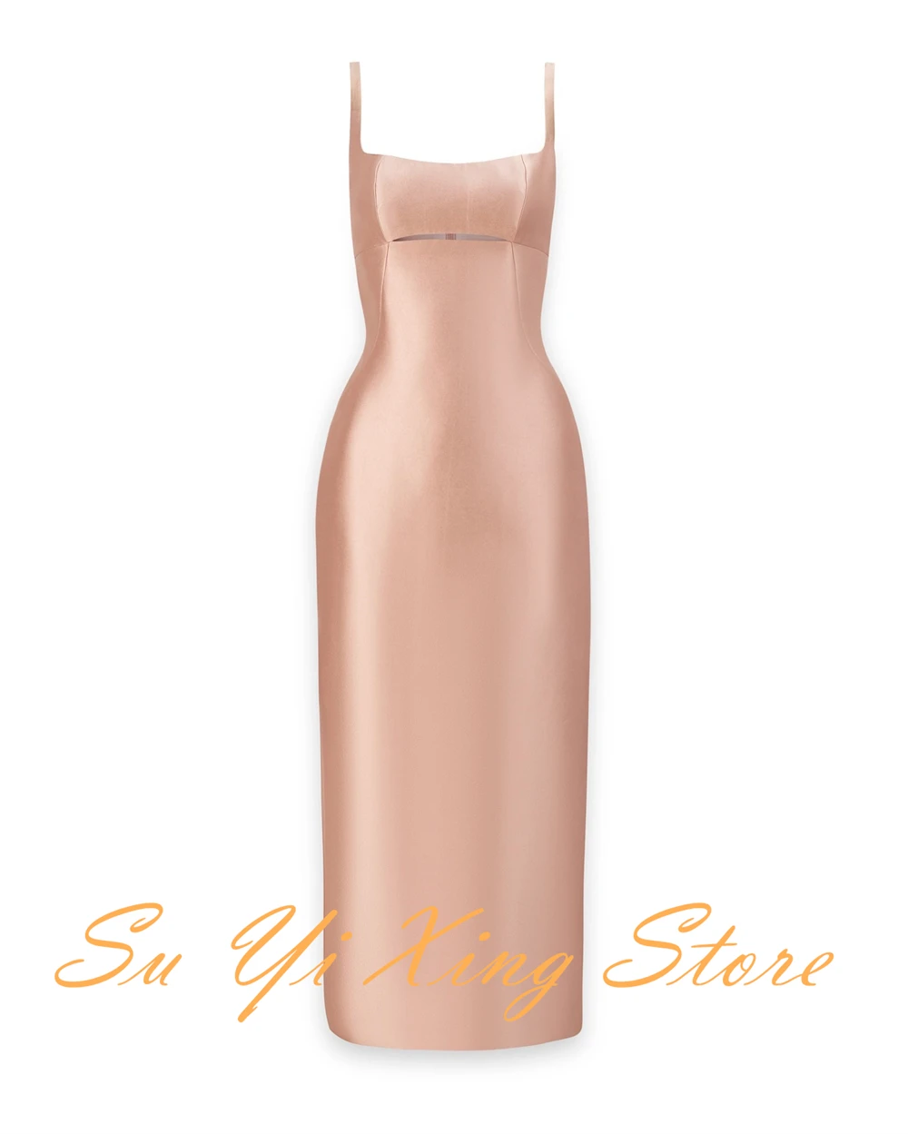 تخصيص مزاجه غمد الظهر الشق مساء اللباس رائعة الزهور الرسن حزب اللباس الأزياء السباغيتي الأشرطة Pr #5