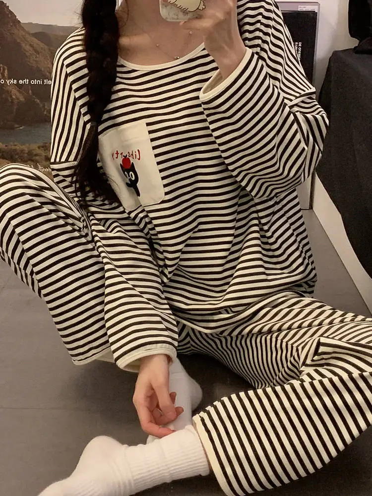 

Pajama Sets Unisex Women Cotton Geometric Street Style Sleeveless Bermuda Shorts Breathable Nightwear Modern Cool Youth Summer