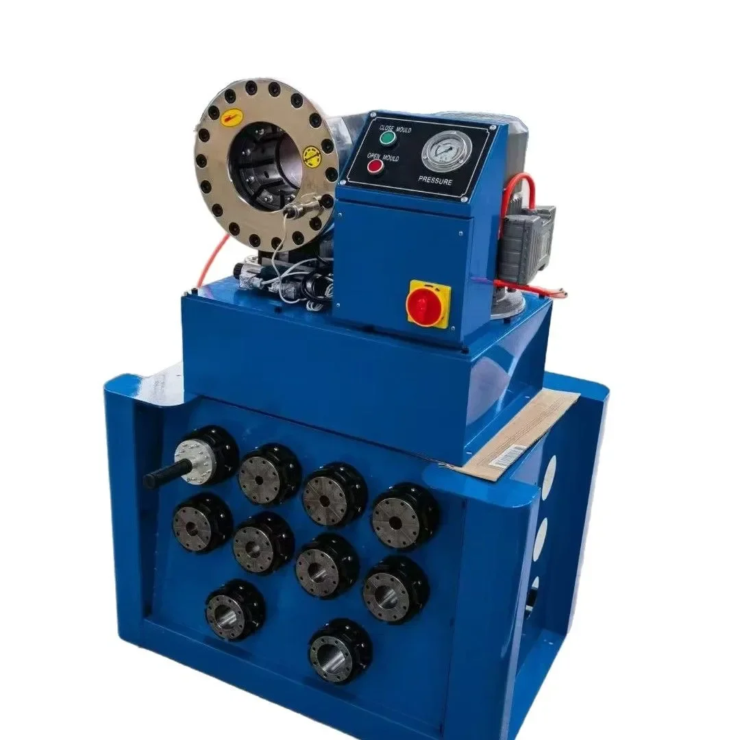 Hot Selling High Quality Hydraulic Hose Crimping Machine Portable Fully Automatic High Pressure Hose Shrinking Machine