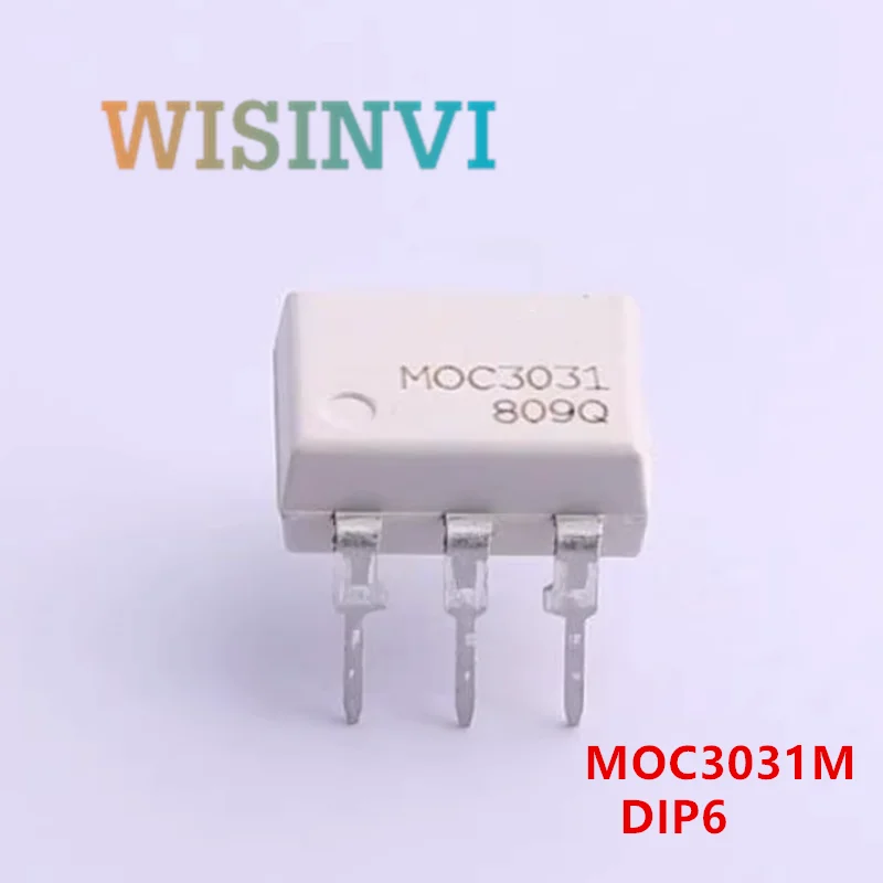 10PCS MOC3030M  MOC3031M MOC3032M  MOC3033M DIP6 MOC3030SR2M MOC3031SR2M MOC3032SR2M MOC3033R2M SOP6 OptoCoupler