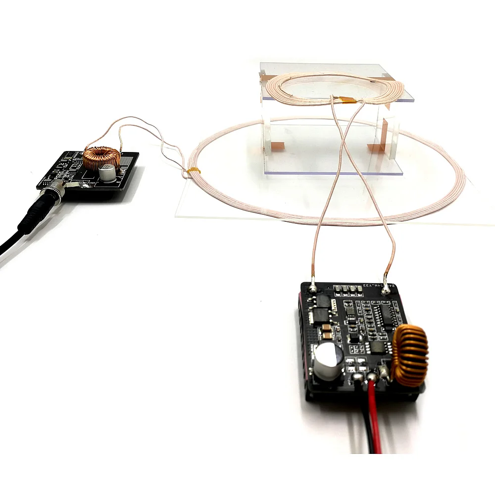 50W Wireless Charging Long-Distance High-Power Magnetic Resonance Wireless Power Supply Module