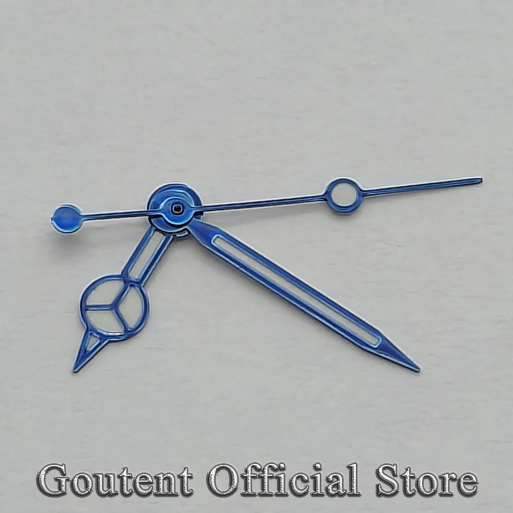 Goutent Watch Hands Set Green Glow In Dark Luminous Needles Fit NH35 NH36 Automatic Mechanical WatchMod Replacement Accessories