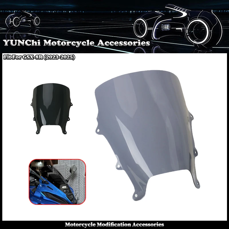 Motorcycle Street Bilke Racing Front Screen windshield Fairing Windshield Fit For SUZUKI GSX 8R GSX8R GSX-8R 2023-2025 2024