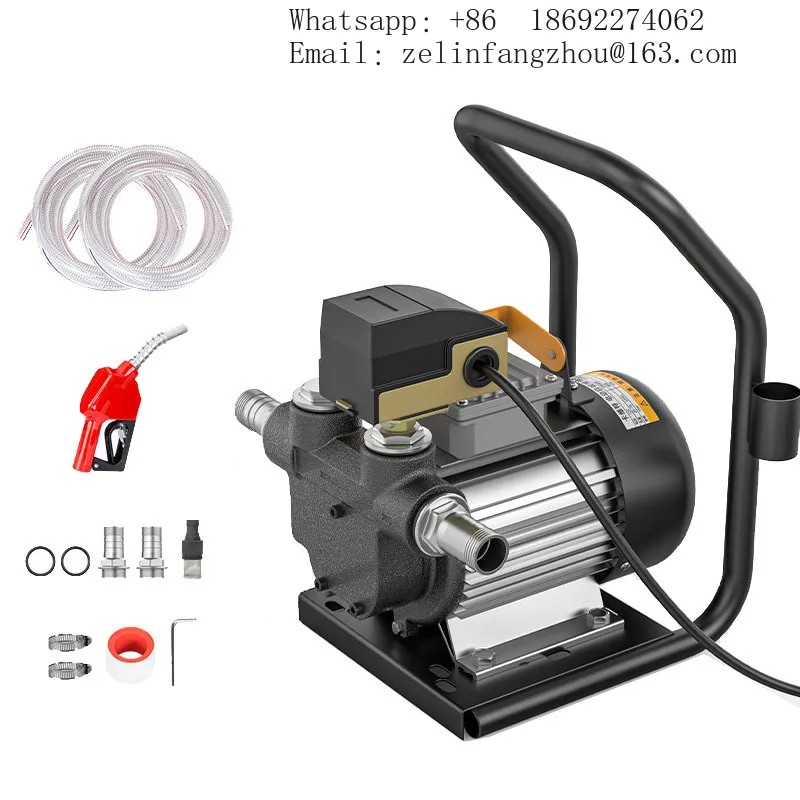 CAVITT 550W High Pressure Fuel Transfer Pump Electric Battery Self Priming Auto Start Stop OEM 50L Min Diesel Oil Truck