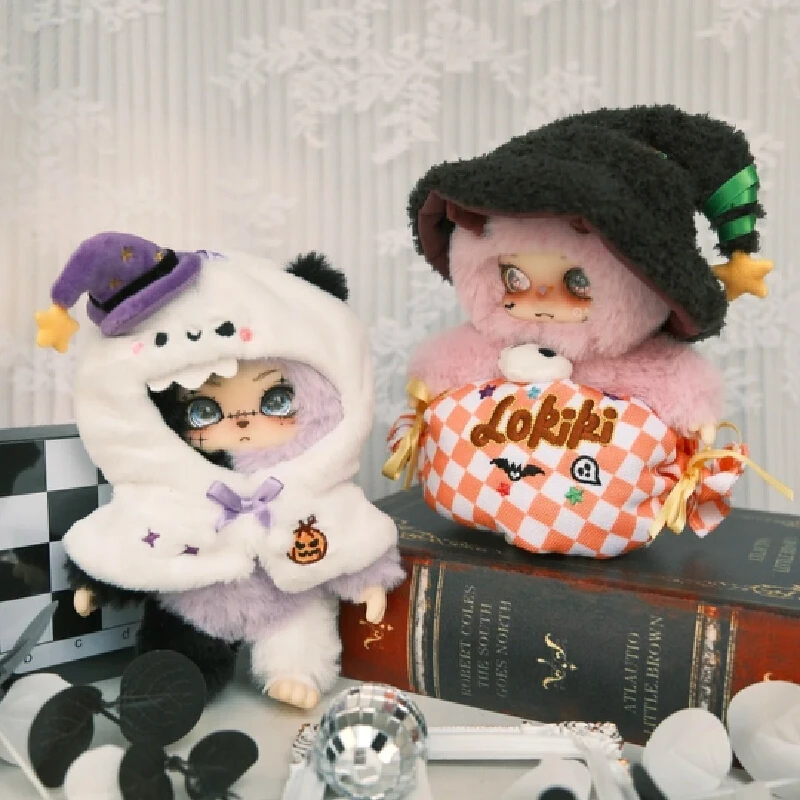 

В наличии Lokiki Trick Or Treat Series слепая коробка модные игрушки милый виниловый плюшевый кулон фигурка куклы Mystery Box игрушки подарок на Хэллоуин