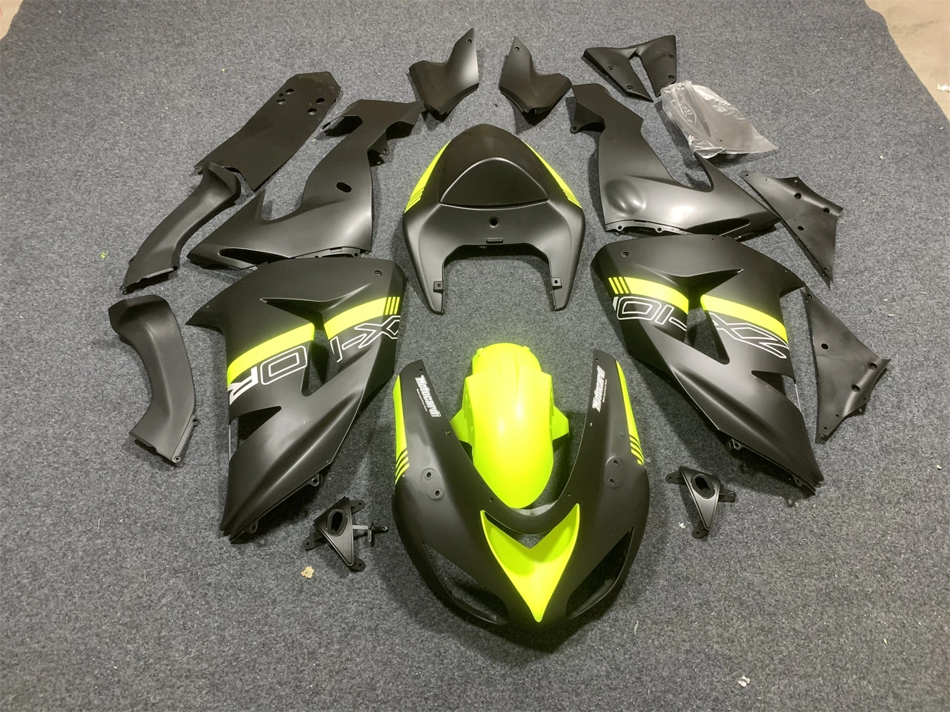 for Kawasaki ZX-6R ZX6R ZX600 636 2007 2008 Motorcycle Accessories Bodywork Set Injection ABS Plastics Full Fairings Panel Kit