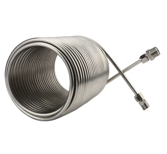 Hot selling spiral heat exchanger stainless steel heating and cooling coil