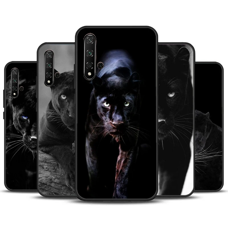 Cheetah Panther Case For Huawei P30 Pro P20 P40 Lite Nova 9 10 SE 11 3i 7i 8i 11i Y91 Y60 Y70 Y61 Y90 Cover