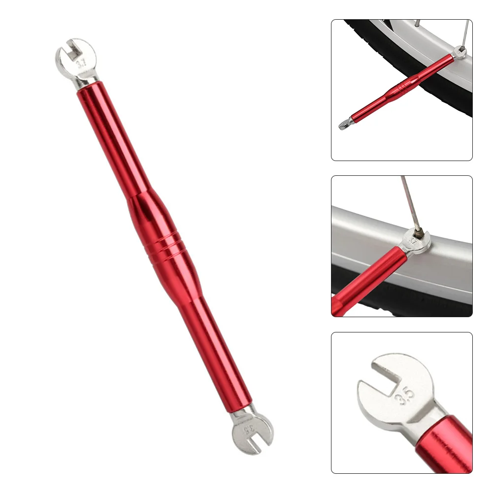 Repair Tool Spoke Wrench 140x12mm 3.5/3.7mm Bicycle Wheel Repair Tool Spoke Wrench Tightening Correction Tool Hot Sale