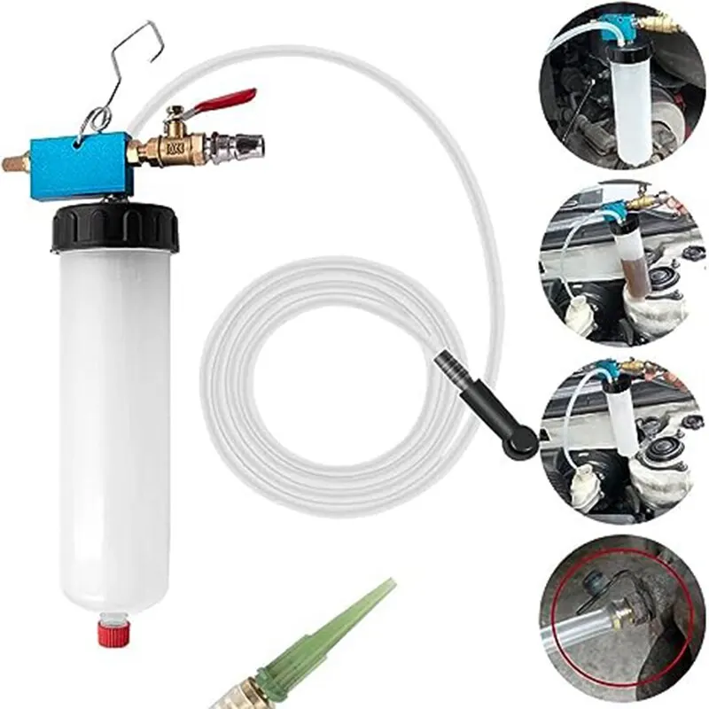 Brake Oil Replacement Machine Tool Vacuum Extractor Oil Bleeder Universal Car Kit Auto Portable Brake Fluid 0.3L Extractor