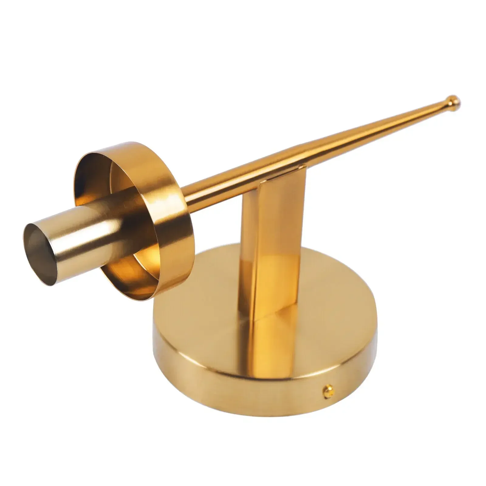 شمعدان حائط ذهبي حديث مع قاعدة زجاجية 110 فولت E26 لغرفة النوم في الردهة والحمام مرآة زينة تركيبات نحاسية عتيقة #4