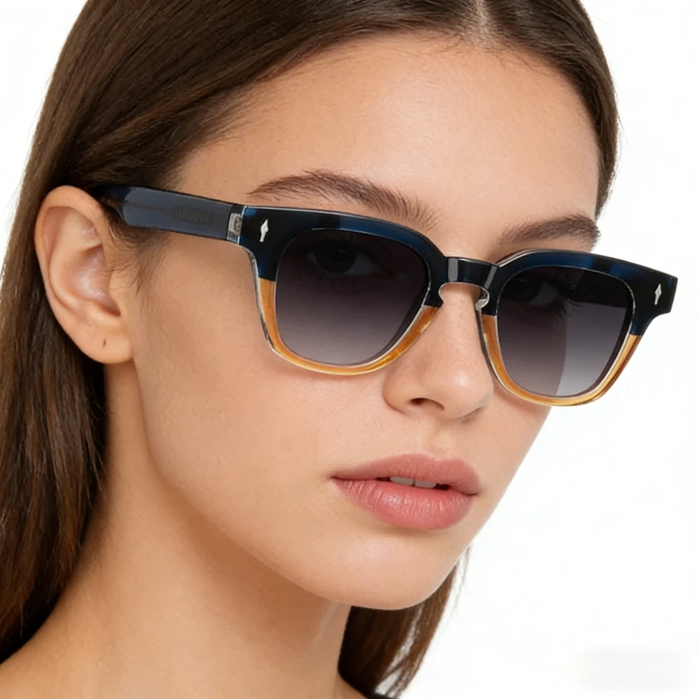 

Новые модные женские солнцезащитные очки 2026 года: оправа из ацетата ручной работы, высококачественные поляризационные линзы TAC с защитой UV400