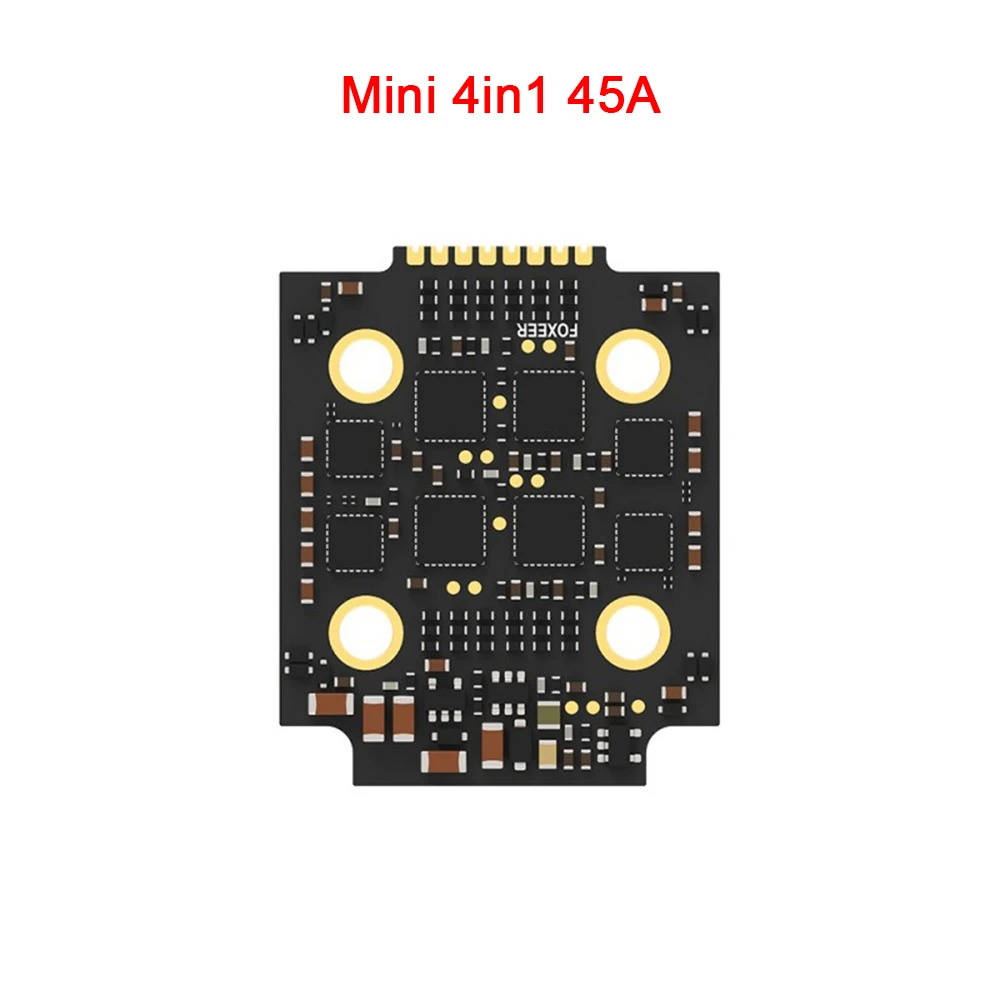 Foxeer reaper blheli32 f4 mini 4 in1 45/60a bürstenlose esc dshot150/300/multishot/oneshot 3-6-8s lipo für rc fpv drohne