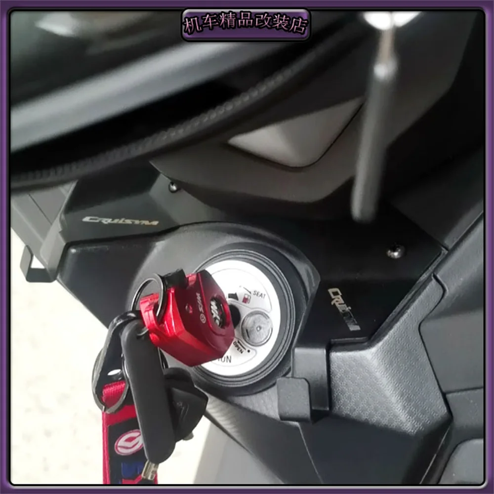 خطاف أمتعة دراجة نارية أمامية ، حامل ألومنيوم ، حامل تعليق حقيبة ، إطار بضائع ، شماعات تخزين لـ SYM CRUISYM ، ملحقات #2