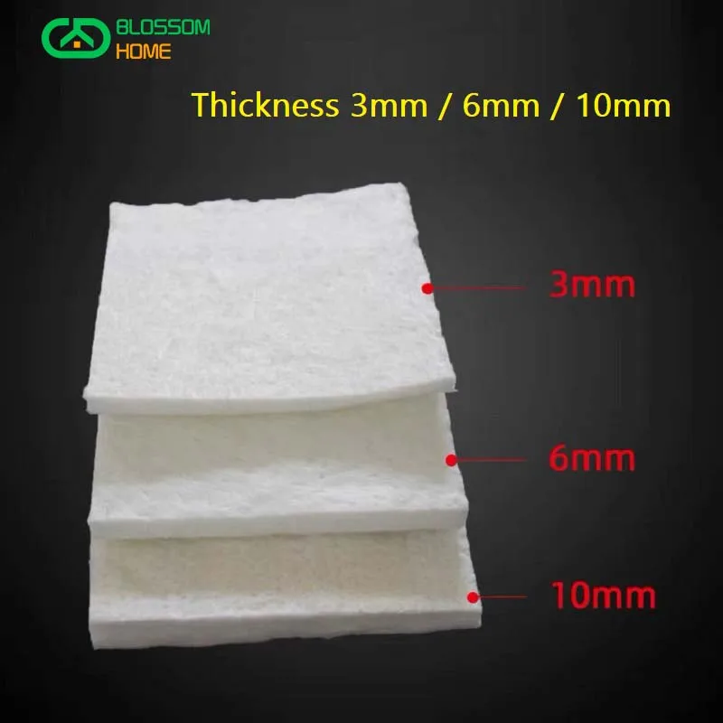 New Nanomaterials Material Silica Nano Aerogel Insulation Pipe Insulation Fireproof Aerogel Felt Insulation Size 50CM x 50CM