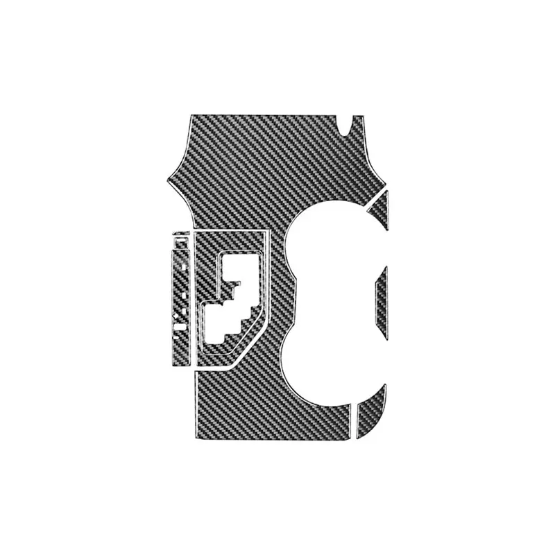 

Комплект крышки панели переключения передач центральной консоли ABTC для Toyota Camry 2012-2014, углеродное волокно