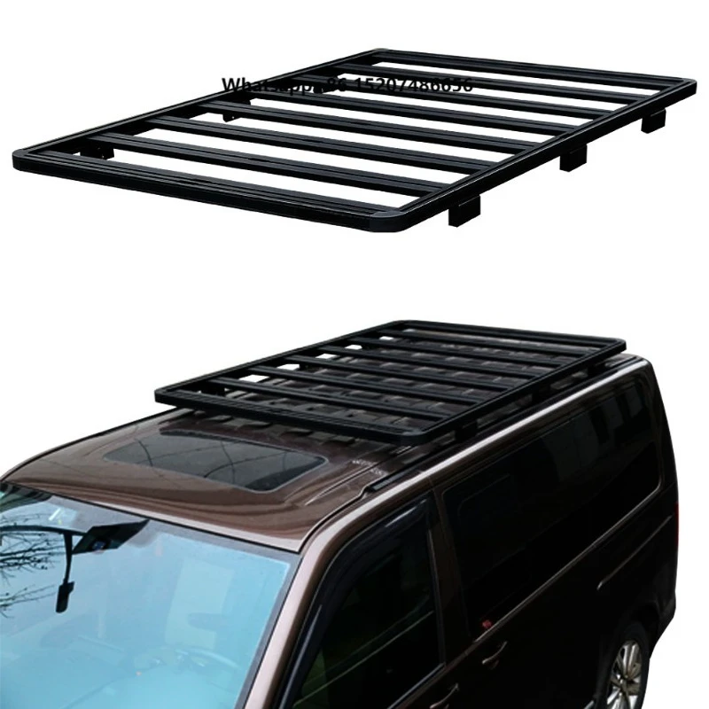 4WD Off-Road Multivan Car Roof Racks Aluminum Alloy Roof Rack Platform Roof Basket