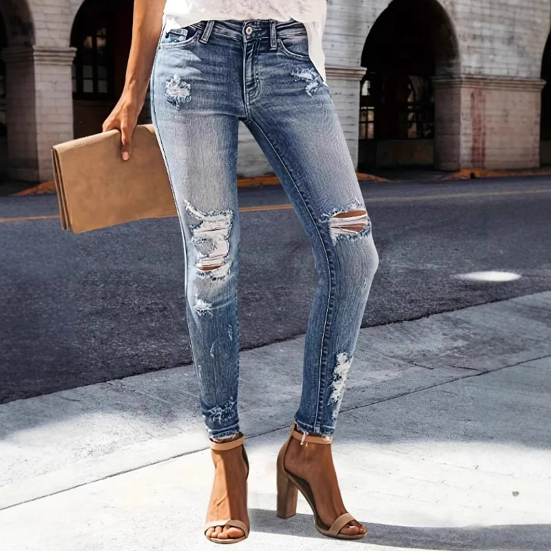 

The New Amazon Bestseller Women's Jeans Are Tall, Elastic, Slimming, Casual, Versatile, Comfortable, Fashionable and Individual
