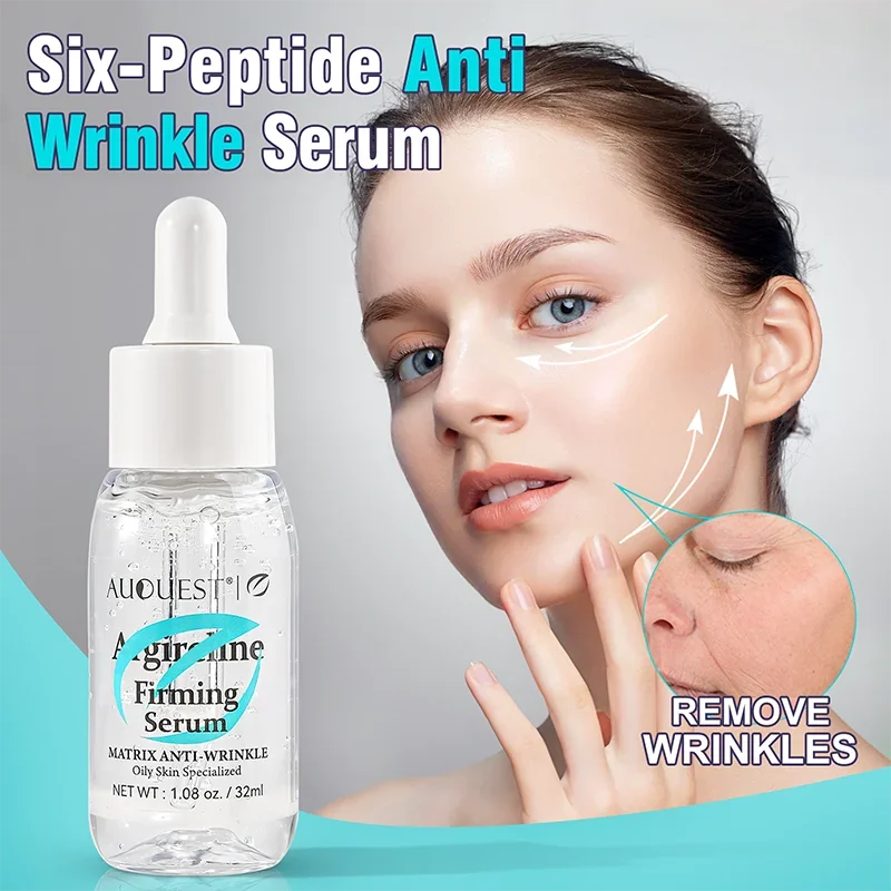 

AUQUEST Six-Peptide Anti-Wrinkle Face Serum Anti-Aging Lift Firming Fine Lines Facial Serum Skin Care