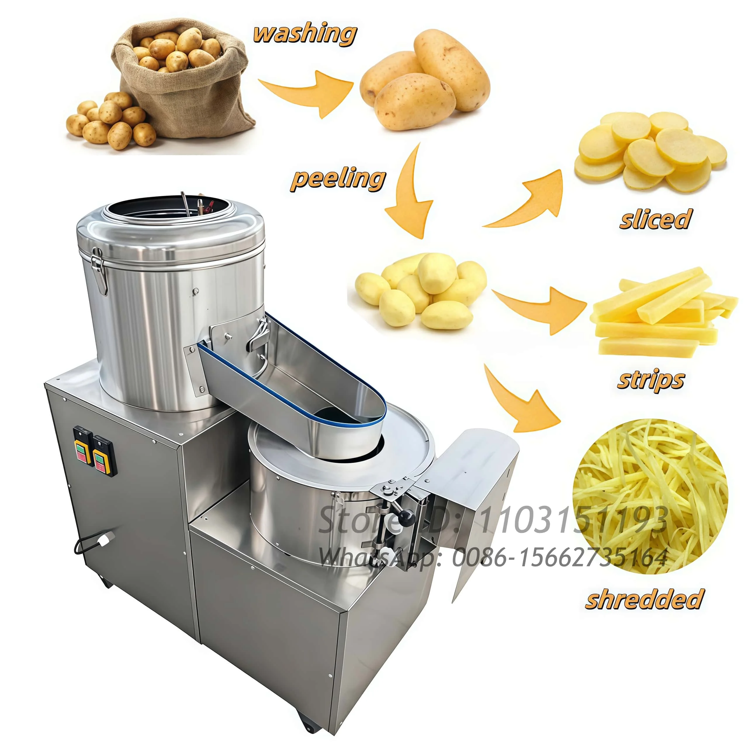 

Многофункциональная машина для мытья и очистки картофеля, машина для нарезки и очистки таро, машина для очистки и нарезки моркови и картофеля