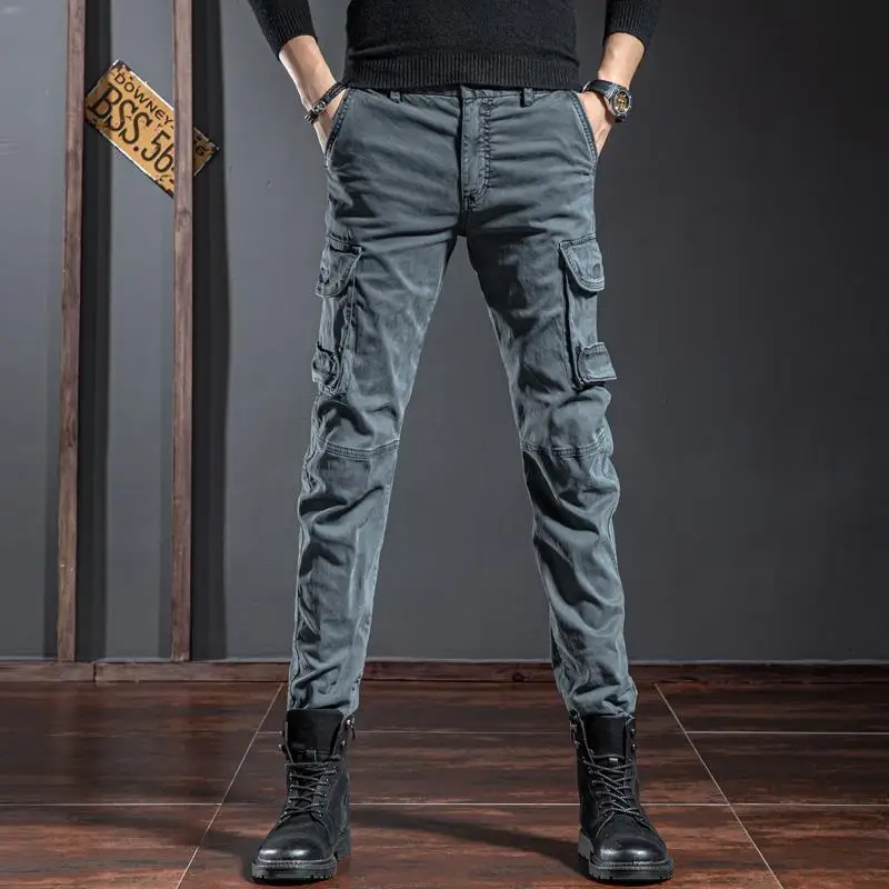 Men's Workwear Pants Men's Fashion Leggings Fall Winter Loose Men's Casual Pants Men's Fashion Pants cargo pants