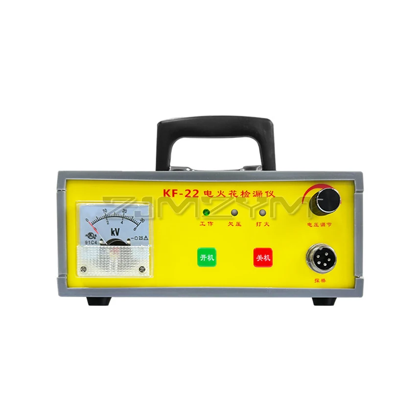 KF-22 Electric Spark Leak Detector Metal Anticorrosive Coating Testing 0.05-10mm Rechargeable Holiday Detector Pinhole Tester