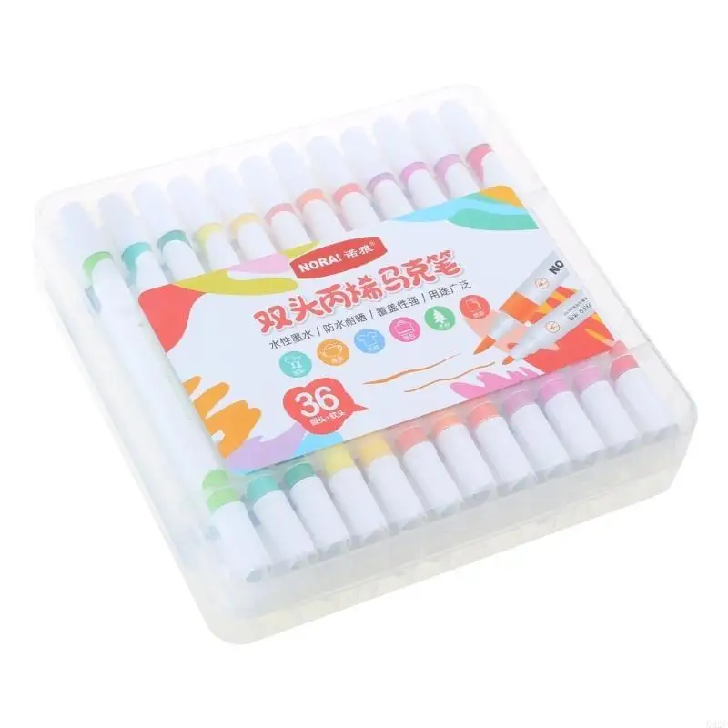 Acrylic Paint Pens Marker Pens for Scrapbooking and Card Making Art Supplies K92C